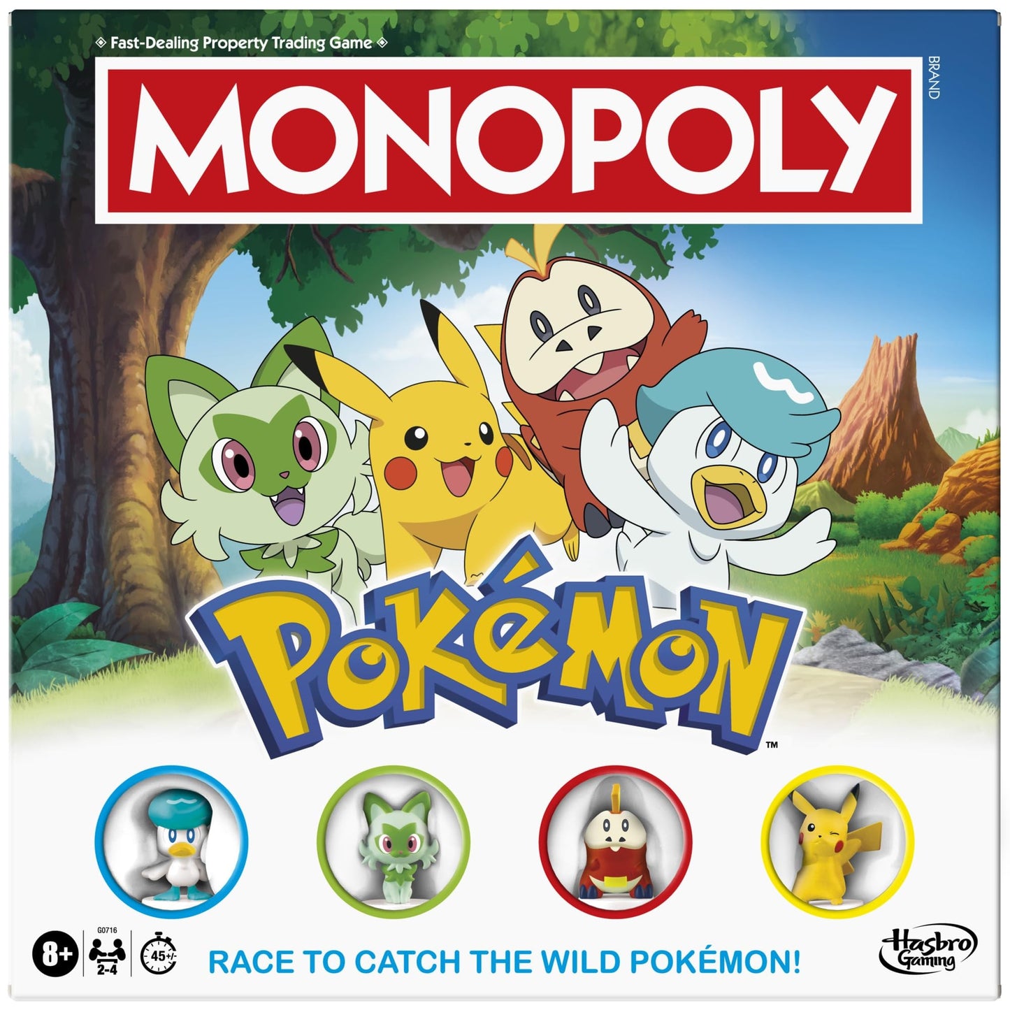 Monopoly - Pokemon Edition Board Game