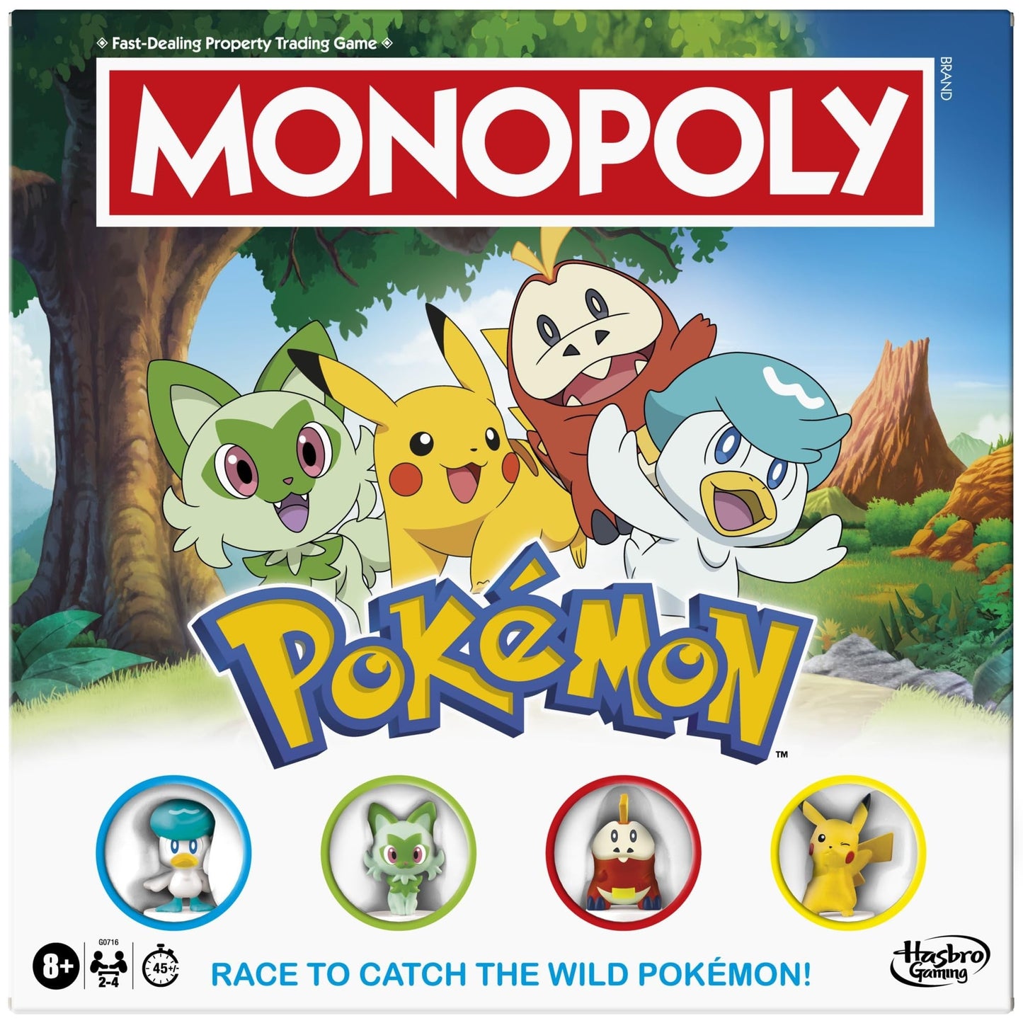 Monopoly - Pokemon Edition Board Game