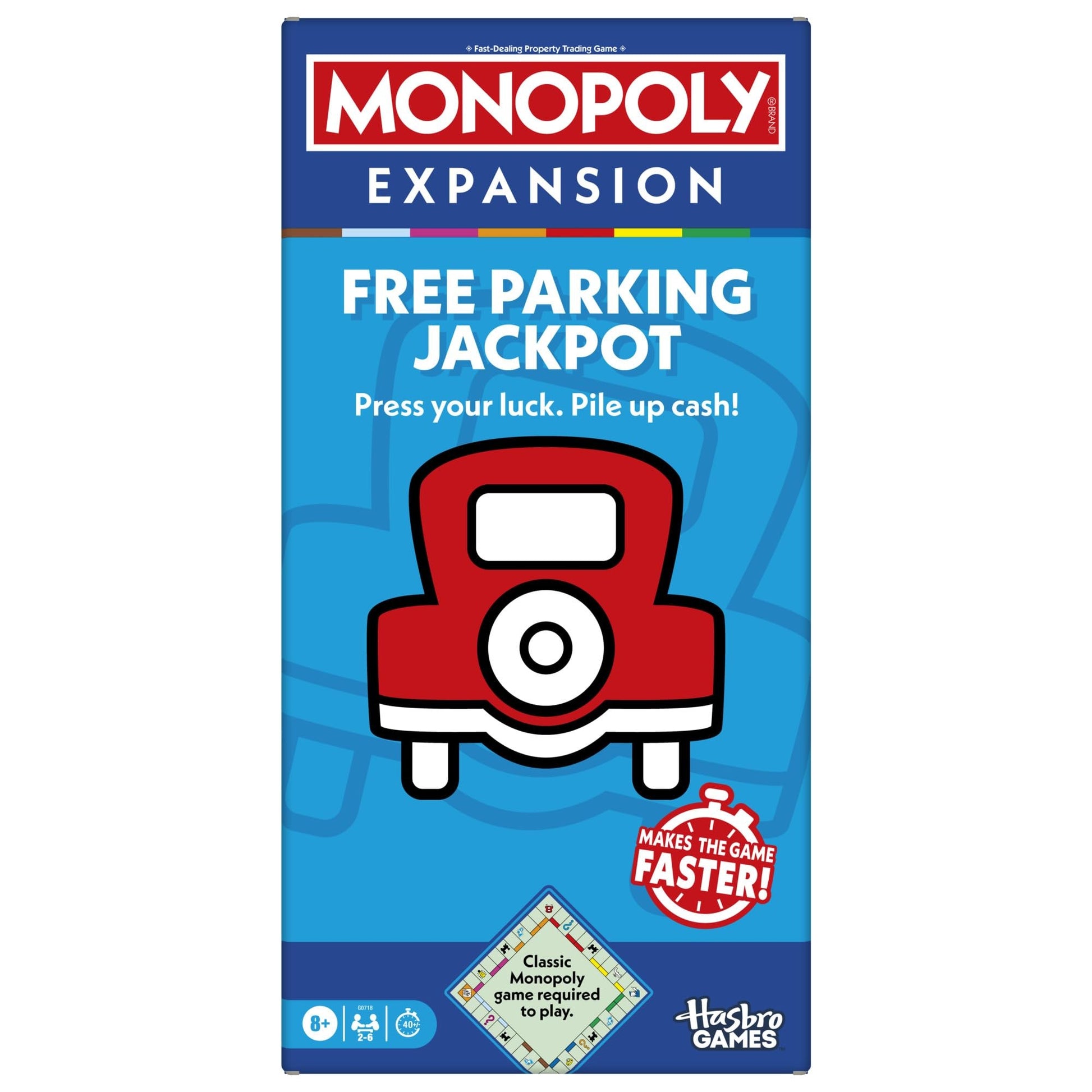 Monopoly Free Parking Jackpot EXPANSION - Classic Monopoly