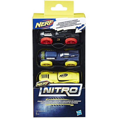 Nerf Nitro Foam Car 3-Pack