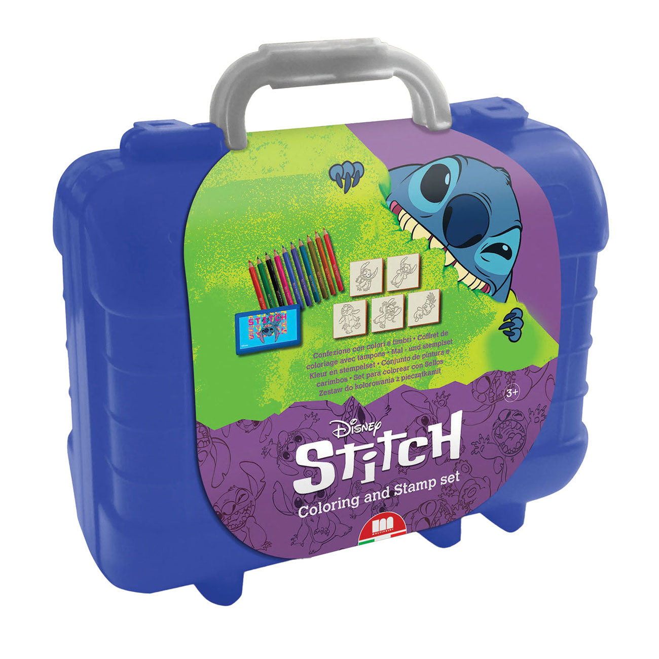 Stitch Travel Stamping And Coloring Case