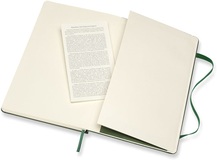 Moleskine Classic Notebook A5 Squared Hard Cover Myrtle Green
