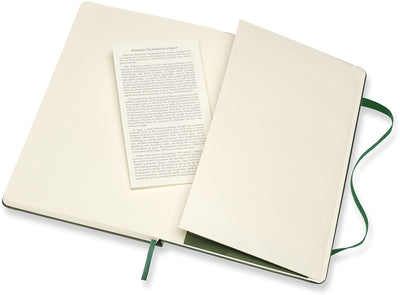 Moleskine Classic Notebook A5 Squared Hard Cover Myrtle Green