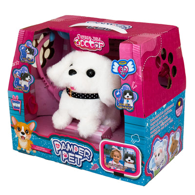 Pamper Pet - White Dog medical doctor