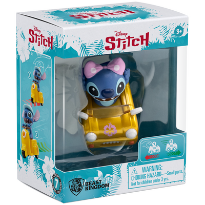 Disney Lilo & Stitch Collectible Figure - Sports Car Yellow 10cm