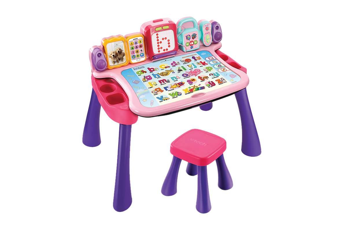 Touch And Learn Activity Desk Pink