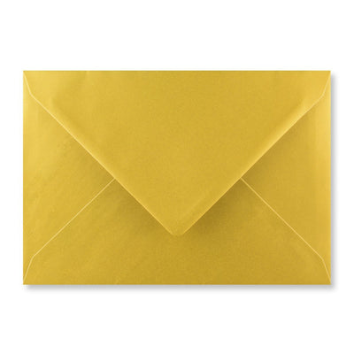 Gold Envelopes A5 - 162 x 229mm x 25 pcs
