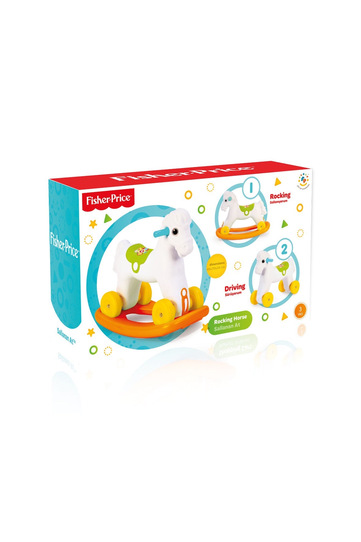 Rocking Horse With Wheels