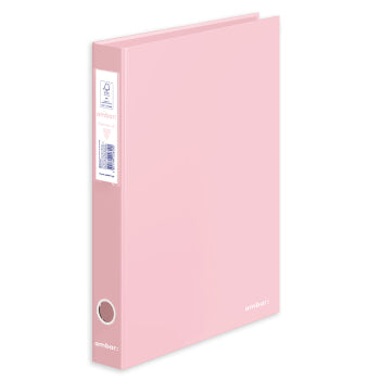 Ring file 2 ring pastel pink