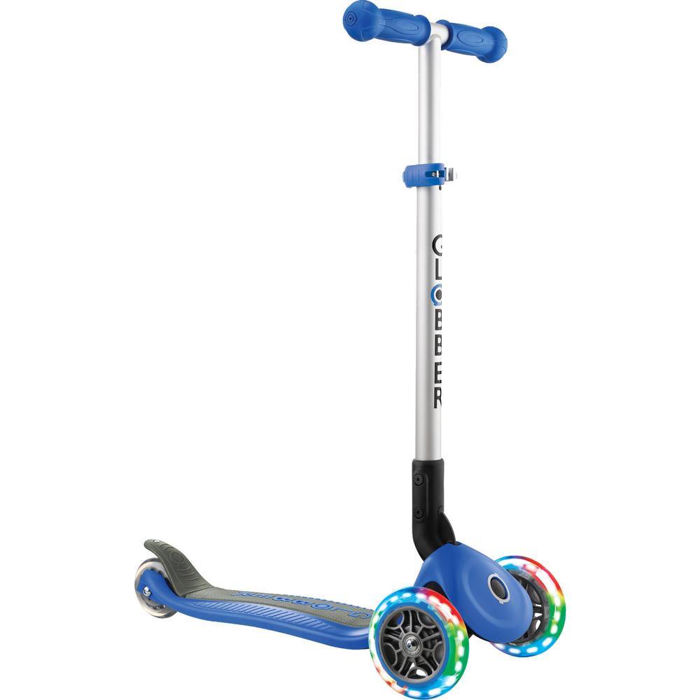 Globber Primo Foldable Light Wheels Dark Blue
