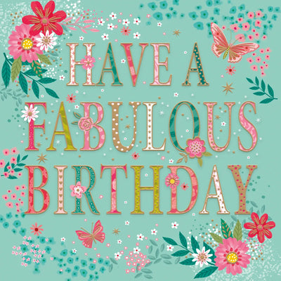 Open Female -  Have a Fabulous Birthday