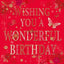 Open Female - Wishing you a wonderful Birthday