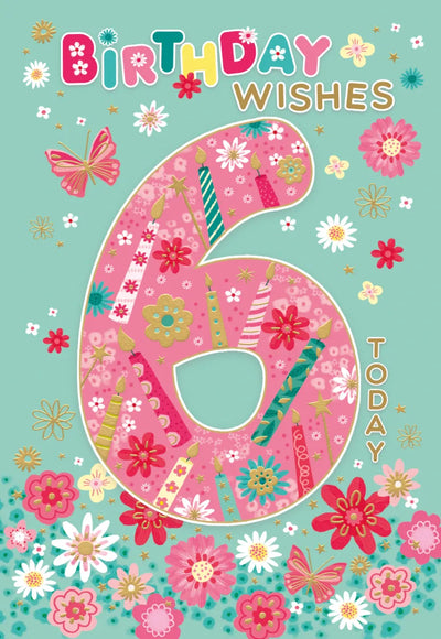 Birthday wishes 6 today