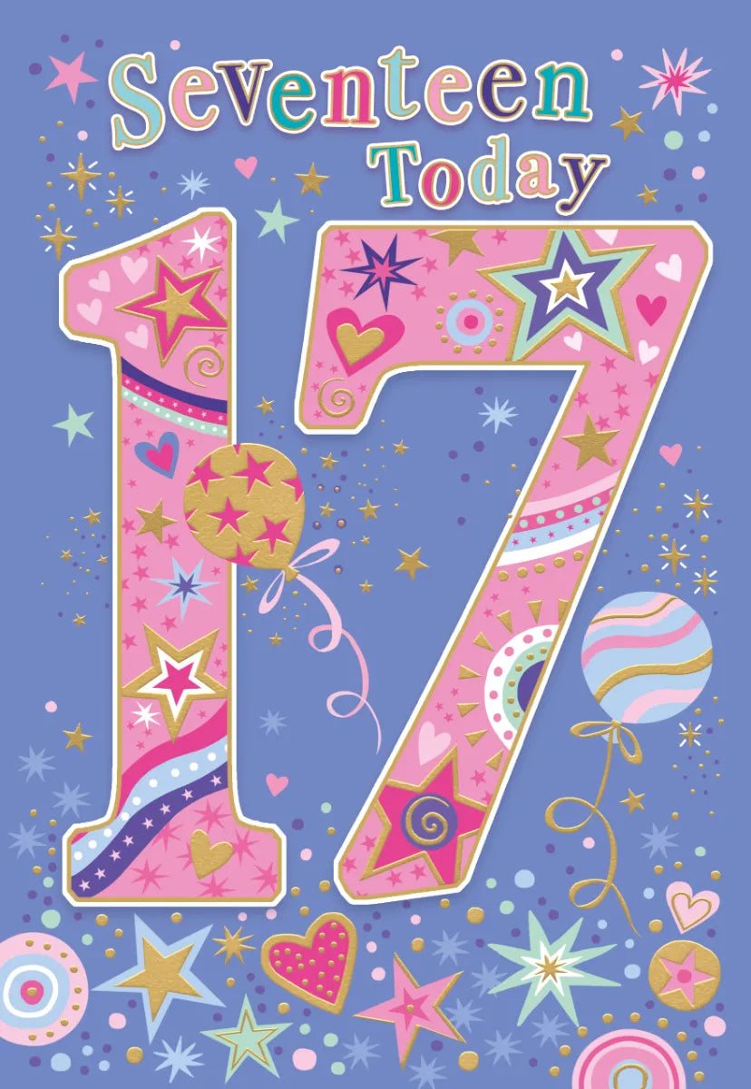 Seventeen today 17