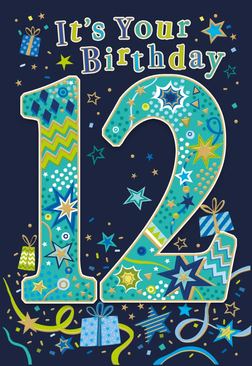 Its your 12th Birthday