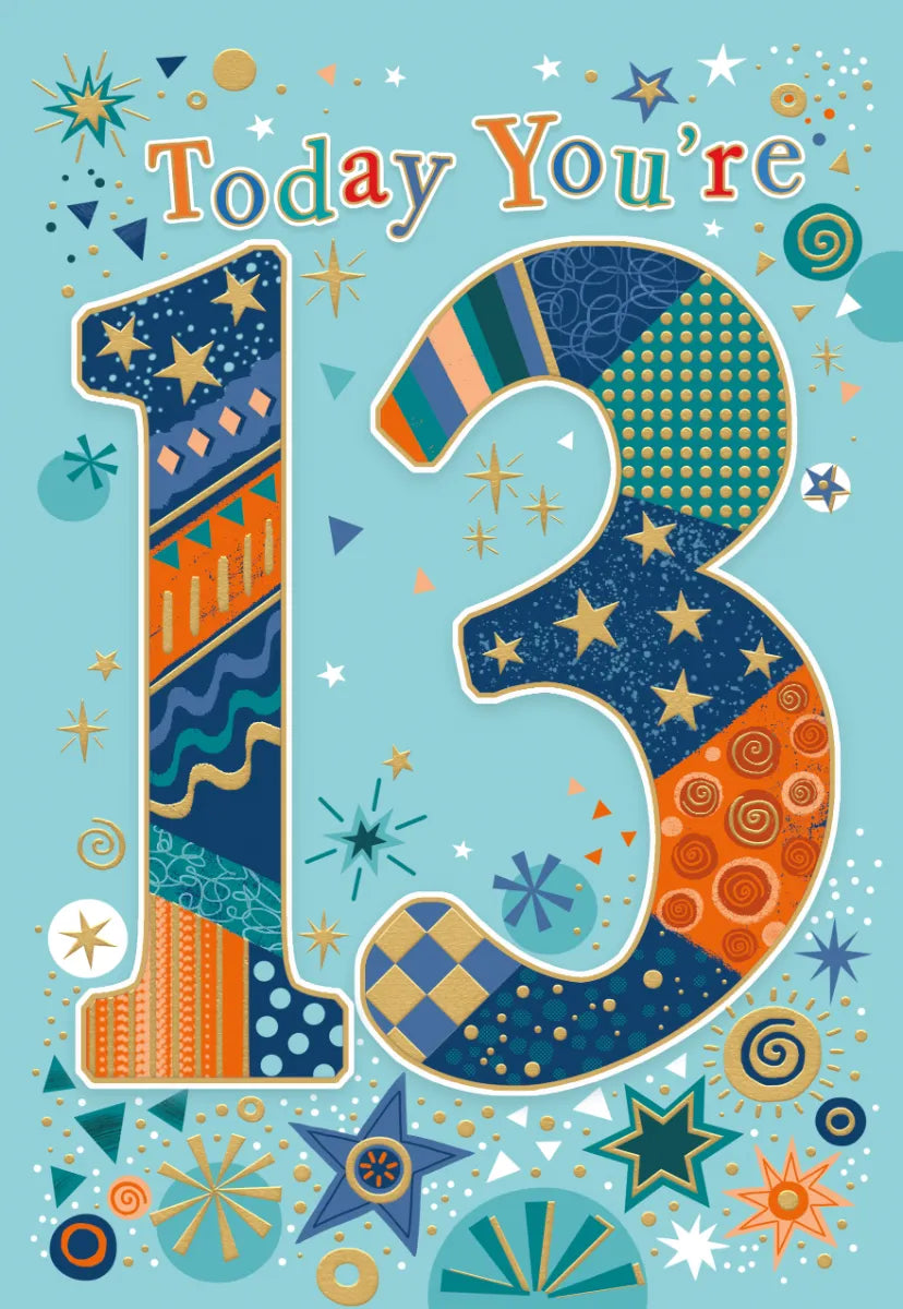 Today your 13