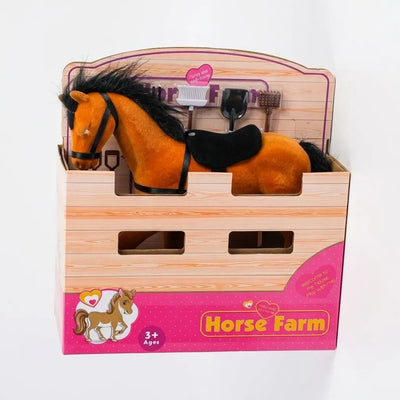 Horse Farm Toy Set