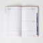 Diary with Floral Hummingbird Cover - one day a page saturday and sunday half day