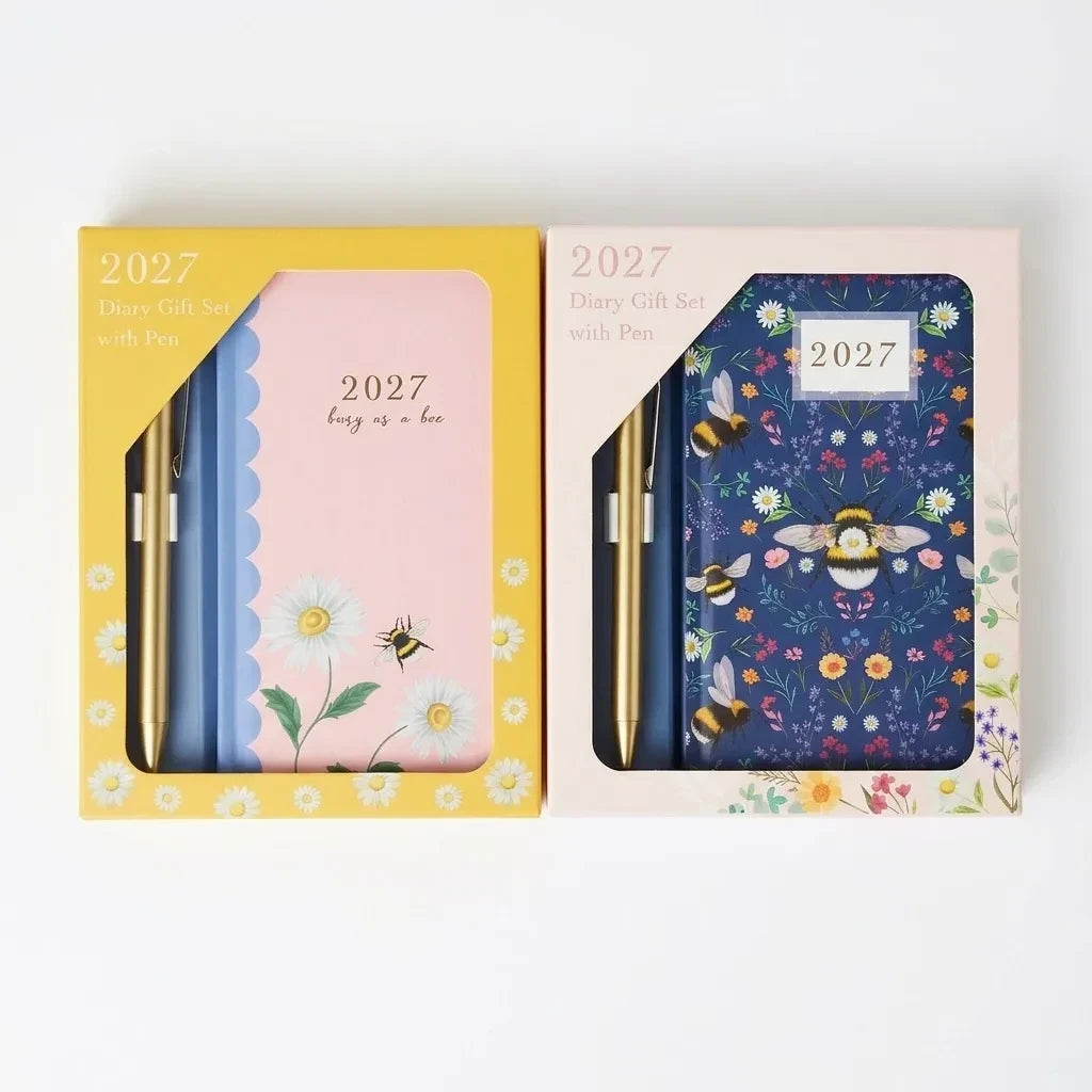 Tallon 2027 Week-to-View Diary Gift Set with Pen