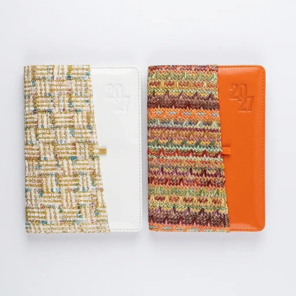 Daily Diary 2027 A5 1 day a page saturday and sunday Half Day