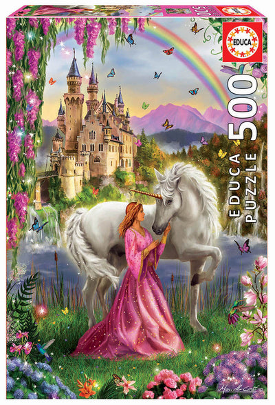 Puzzle Fairy And Unicorn X500Pcs