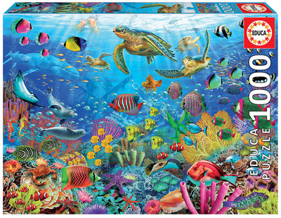 Puzzle Tropical Fantasy Turtles 1000Pcs