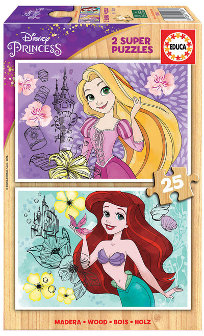 Puzzle Disney Princess 2 X 25 Pcs