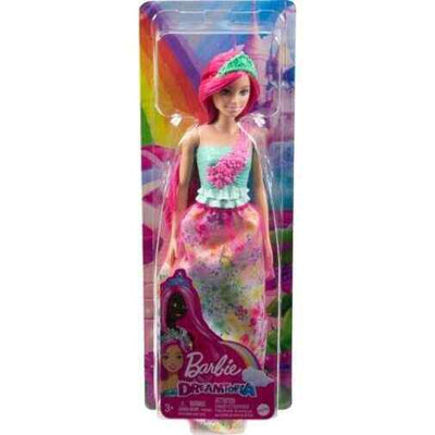 Barbie Dreamtopia Royal Fashion Doll with Dark-Pink Hair