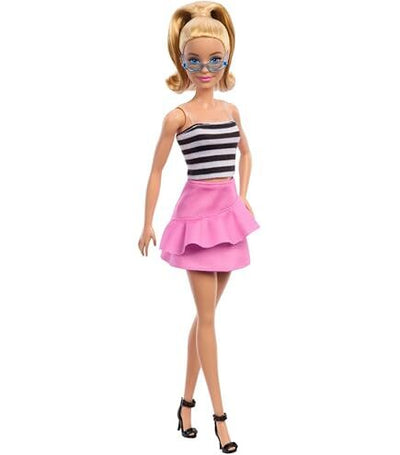 Barbie Fashionistas Doll Blonde with Striped Top