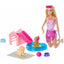 Barbie Puppy Pool Party Playset with Fashion Doll and Accessories
