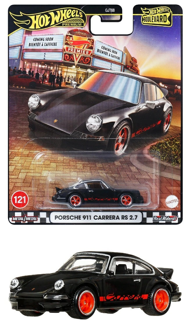 HOYWHEELS PREMIUM BOULEVARD PORSCHE 911 CARRERA RS 2.7