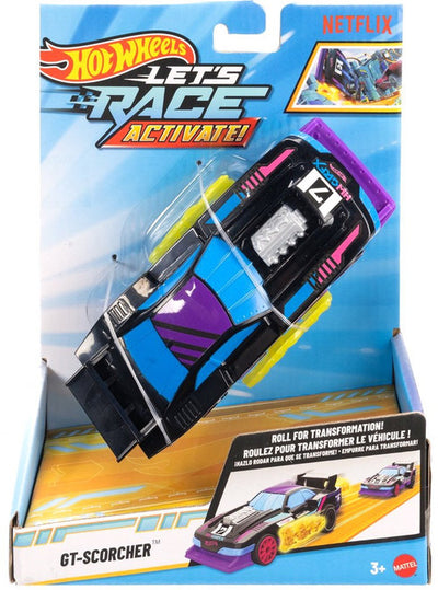 Hot Wheels Let's Race Activate - GT-Scorcher Die cast Vehicle