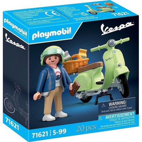 Playmobil 1969 Vespa 150 Sprint Veloce, Light Green - 71621