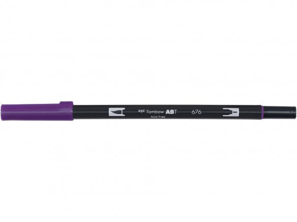 Tombow Dual Brush Pen Violet 606