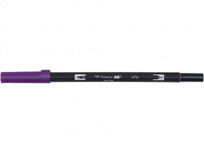 Tombow Dual Brush Pen Violet 606