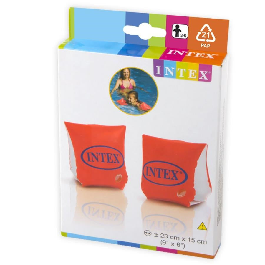 Intex Orange Inflatable Armbands 23X15Cm