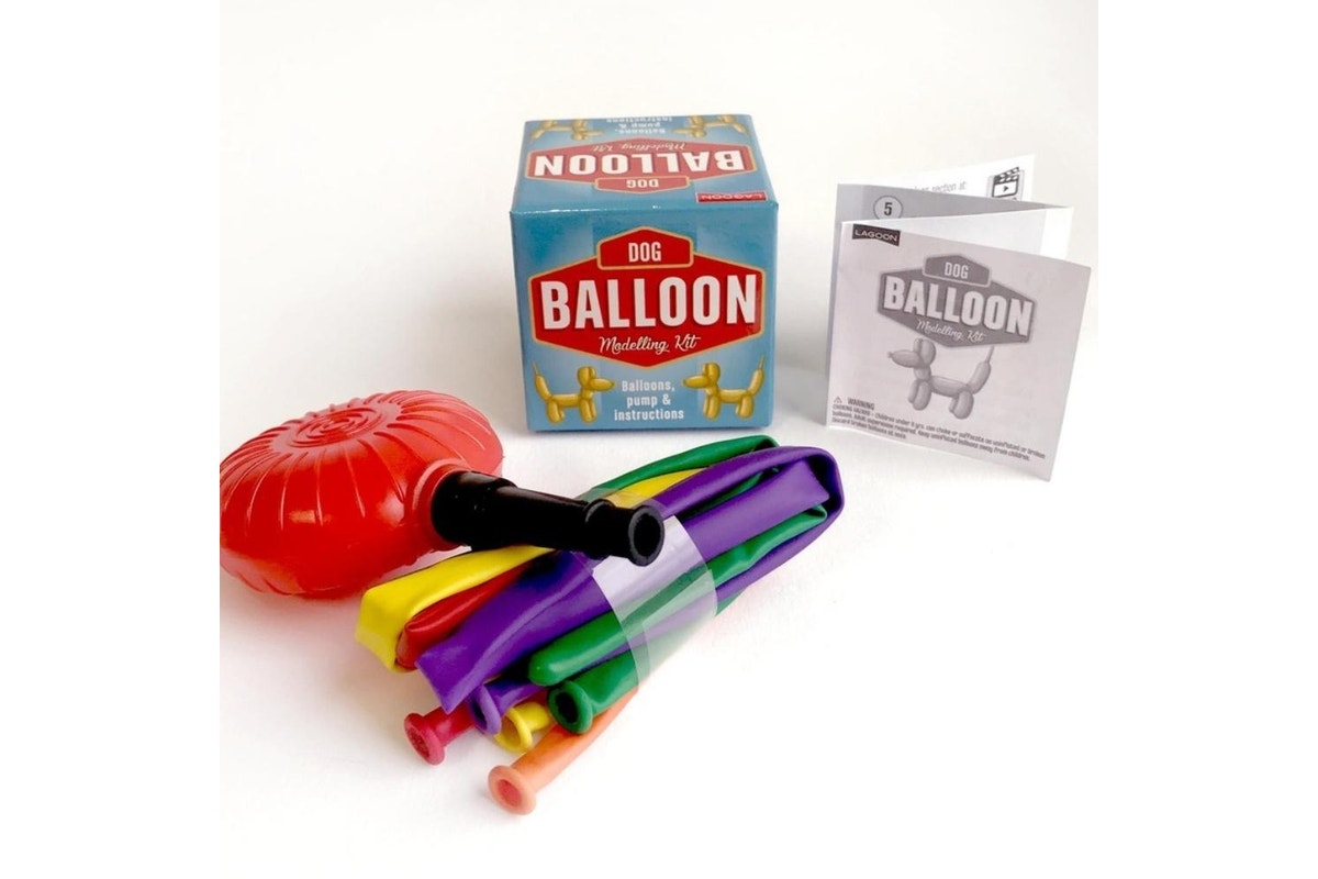 Animal Balloon Modelling Kit Balloons Pump And Intructions - Dog