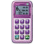 Chat And Count Smart Phone Purple