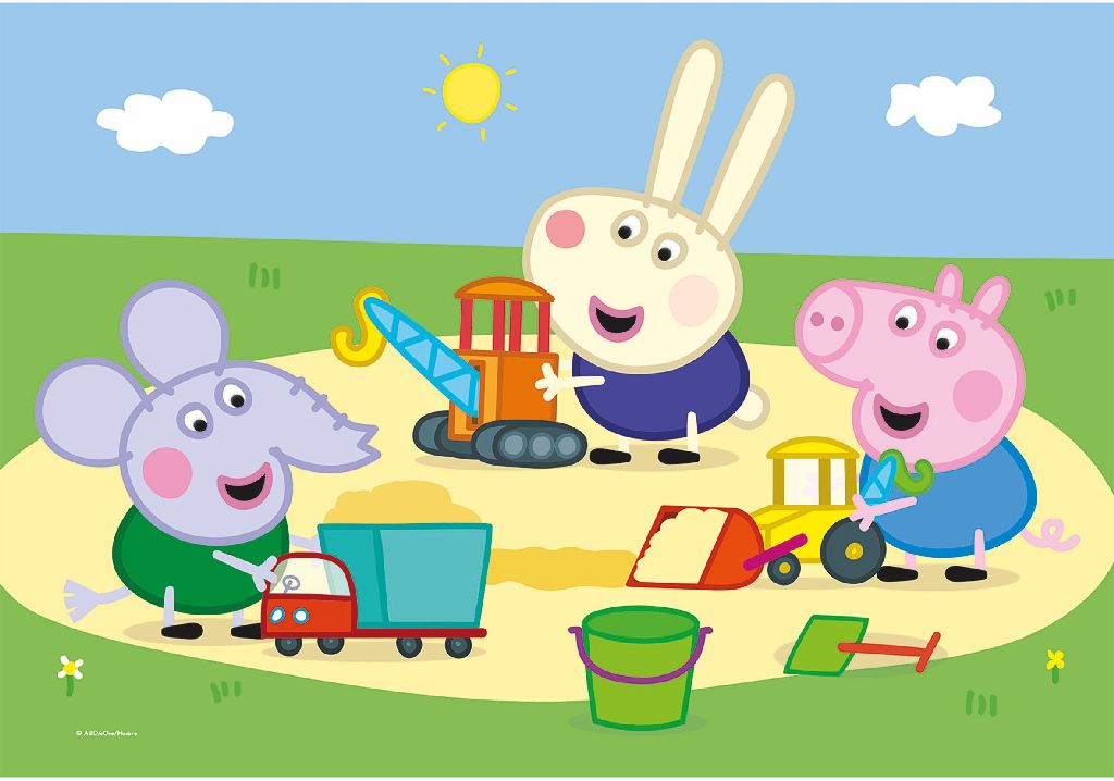 Puzzle 3X48 Pieces Peppa Pig