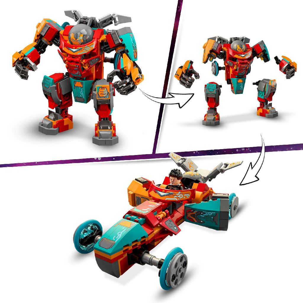 Lego Marvel Iron Man: Tony Starks Sakaarian 76194