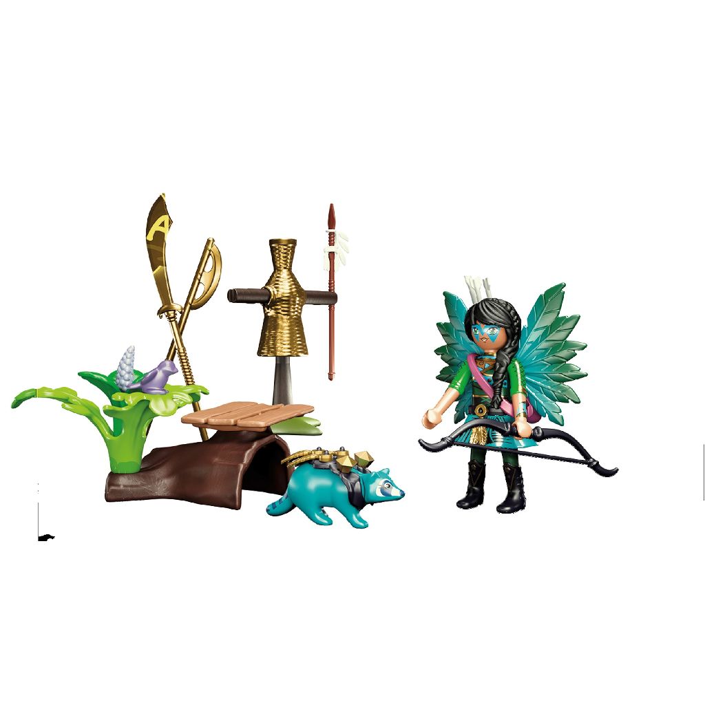 Knight Fairy With Raccoon 70905