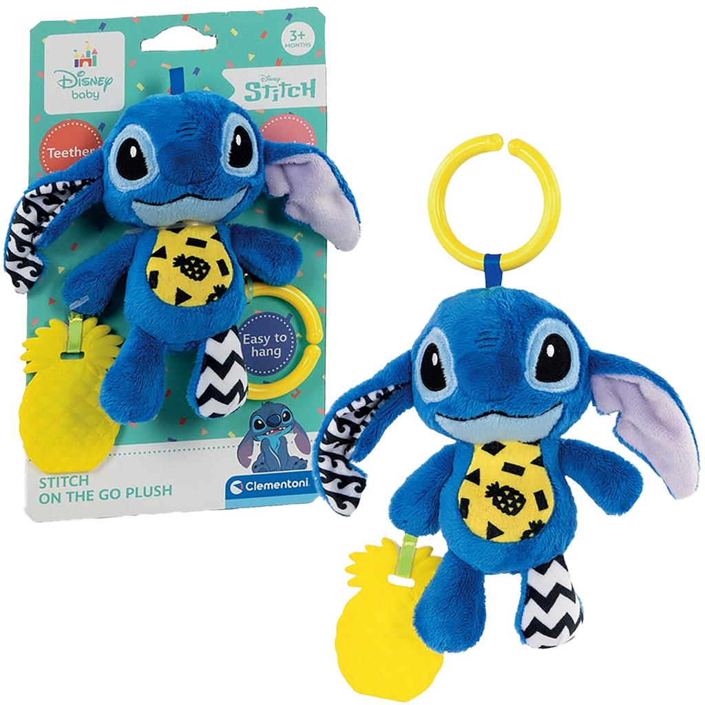 Baby Stitch Soft Rattle Blue – Eduline Malta
