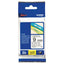 Lable Tape 9Mm X8Mtrs Laminated Black On White For Brother Printer
