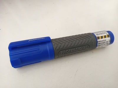 Professional Marker Tick Chisel Blue