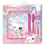 Hot Focus Caticorn 2-in-1 Secret Message Pen & Journal Set