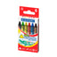 Triangular Wax Crayons x6 Colours