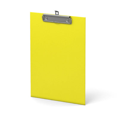 Clip Board A4 Neon Yellow