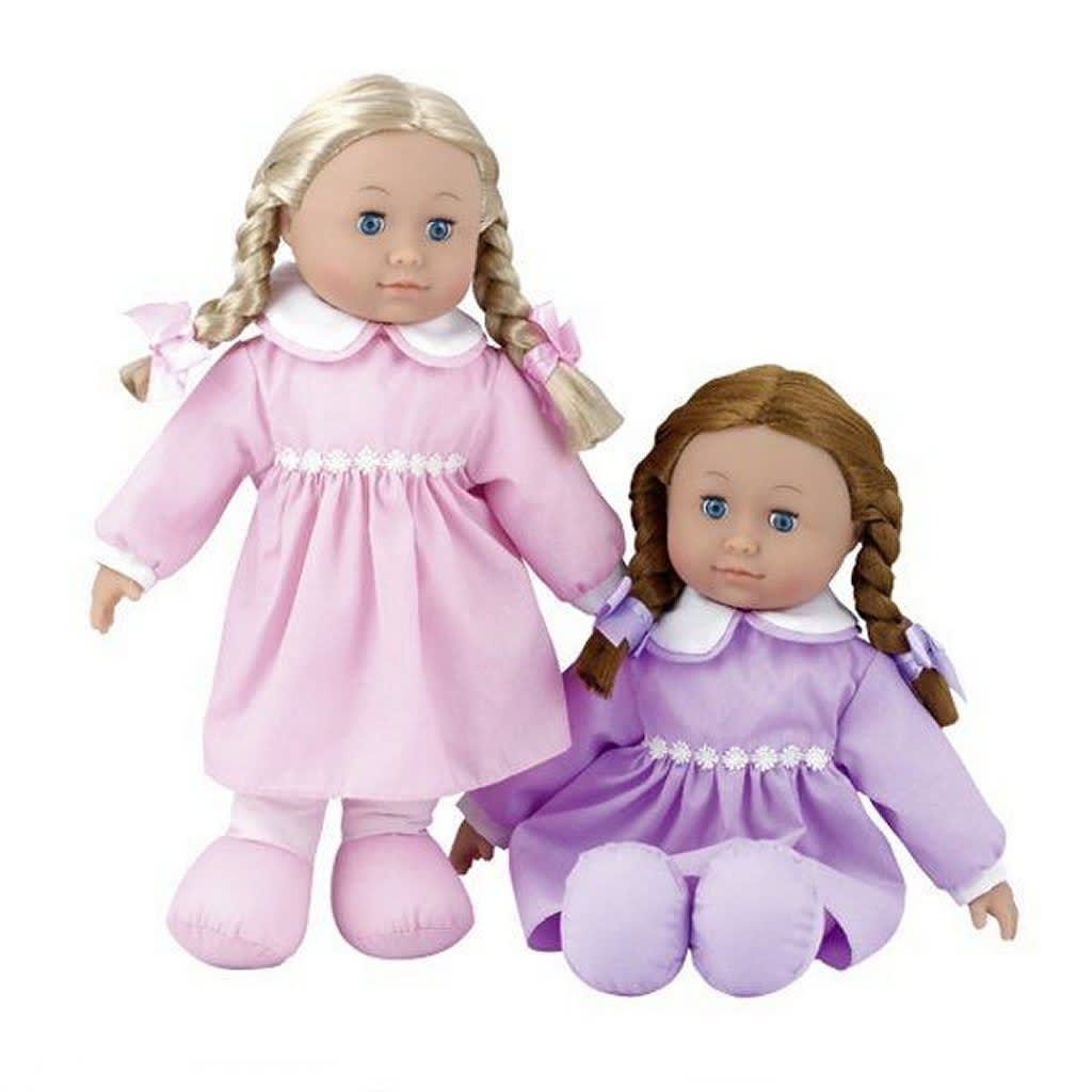 Soft Bodied Doll Lily (Pink Or Purple Dress)