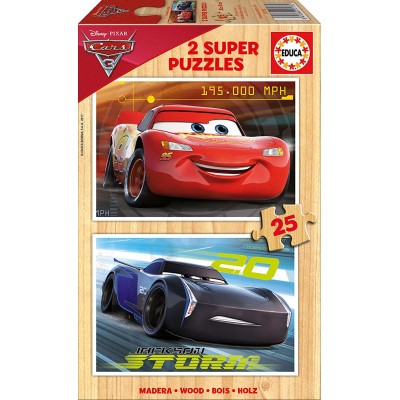 Disney Cars 2X16Pcs Puzzles