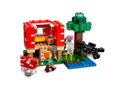 Lego Minecraft The Mushroom House 21179